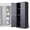 Gray/Black, variant on DNA Motoring 72" Gray/Black Lockable Metal Storage Wardrobe Cabinet w/Hanging Rod & 4 Shelves