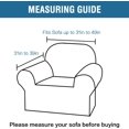 thumbnail image 2 of CHUNTIAN Stretch Velvet Sofa Covers for 3 Cushion Couch Covers Sofa Slipcovers Furniture Protector Soft with Non Slip Elastic Bottom, Crafted from Thick Comfy Rich Velour (Sofa 72"-90", Gray), 2 of 5