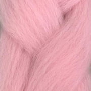 48 Glow in the Dark Braid Kanekalon Crochet Hair Pink Cotton Candy by RastAfri
