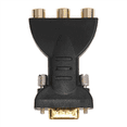 thumbnail image 3 of 2X 3RCA RGB Female to HD 15-Pin VGA Style Component Video Jack Adapter Conventer, 3 of 6