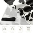 thumbnail image 3 of Coolnut Cow Beach Towel, Sand Free Super Absorbent Oversized Travel Towel with Mesh Bag for Beach,Camping, Swimming, Holiday, 31"x 71", 3 of 6