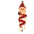 thumbnail image 2 of ZENVIVE Christmas Magic Spiral Hanging LED Lights, Hanging Xmas Decoration with Spiral Lights for Porch Entryway Doorway & Outdoor Holiday Decor, 7.8"(Santa), 2 of 8