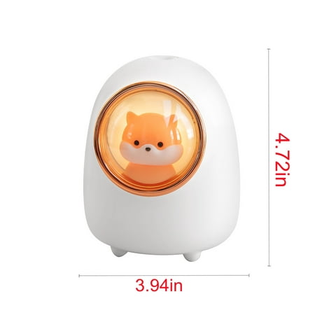 

Loopsun Kitchen Appliances Quality Evaporative Air Humidifier Space Capsule Small Hamster Mist Maker With LED Night Lamp