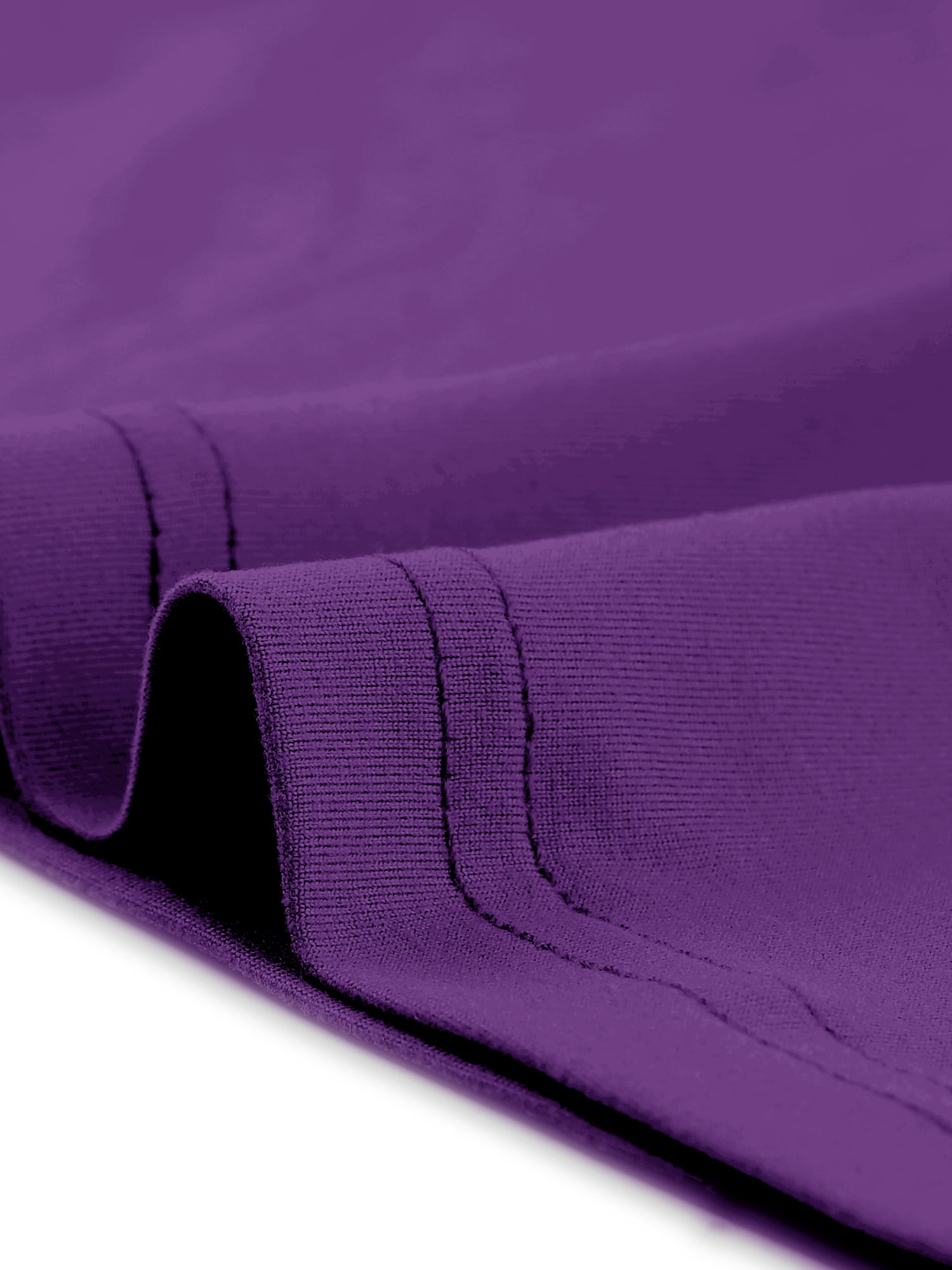 Women's Plus Tops One Shoulder Short Sleeve Ruched Basic Blouses Summer Tee Tops 4X Dark Purple