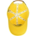 thumbnail image 3 of Lacoste Mens Big Croc Twill Adjustable Leather Strap Hat One Size Cornmeal Yellow, 3 of 3