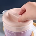 thumbnail image 4 of Uqiangy Clear Round Plastic Pitcher, Dishwasher Proof with Lid, Spout, and Handle for Easy Pouring, 4 of 4