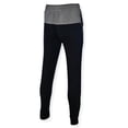 thumbnail image 2 of Hanes Men's French Knit Terry Jogger Sleep Pant, Black, Medium, 2 of 3