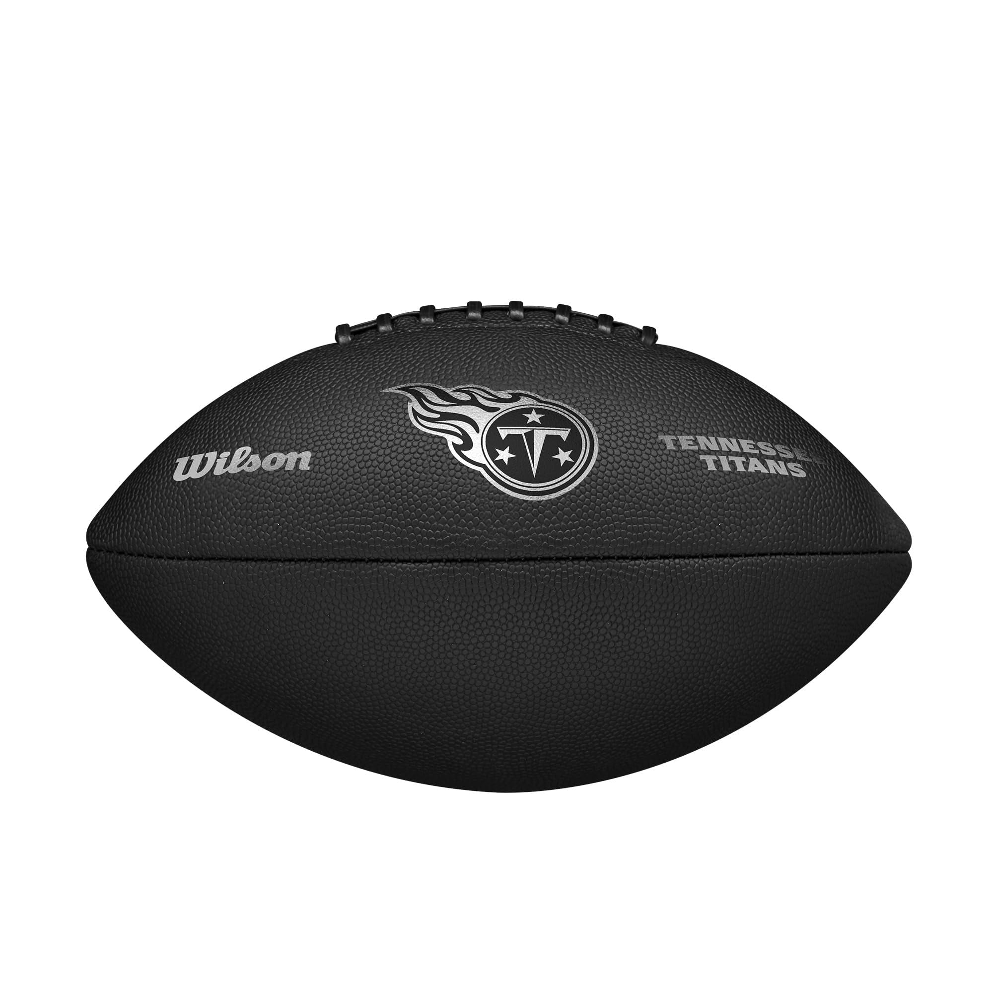 WILSON NFL Team Metallic Premiere Football - Official Size, Tennessee Titans