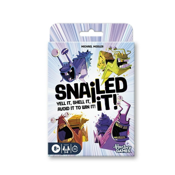 Snailed it! Card Game for Kids, Teens, Adults, Family Games for 3-6 Players, Stocking Stuffer and White Elephant Gifts, Ages 8 and Up