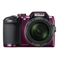 thumbnail image 3 of Nikon Coolpix B500 - Digital camera - compact - 16.0 MP - 1080p - 40x optical zoom - Wi-Fi, NFC, Bluetooth - plum, 3 of 11