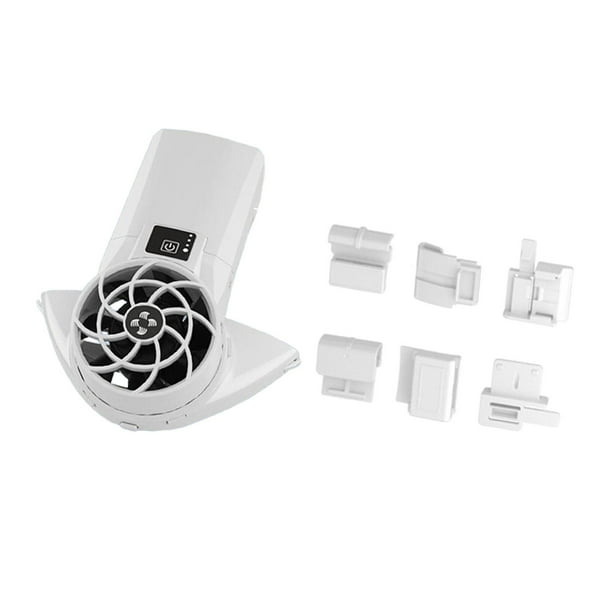 Ventilador para casco de seguridad, ventilador multiusos ajustable universal, fácil de instalar, accesorios para casco seguro, ventilador portátil par