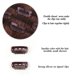 thumbnail image 4 of Extensiones de cabello humano Winsky Remy con clip, 68 g, #4, 4 of 7
