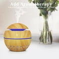 thumbnail image 3 of Mini difusor de aromaterapia con difusor de aceite esencial, difusor de aroma con luces de noche LED, humidificador de niebla para dormitorio, oficina en casa Irfora Humidificador, 3 of 7