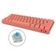 thumbnail image 1 of mecánico inalámbrico con retroiluminación RGB de 61 teclas para computadora de teléfono, modos duales con Rosa A Yotijar combo de teclado y ratón, 1 of 10
