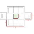 thumbnail image 5 of Living Source International LSI 8 - Person Seating Group with Cushions Taupe, 5 of 5