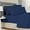 Navy, variant on Rayon from Bamboo 6-Piece Luxury Sheet Set - 7 Colors - White - Twin
