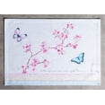 thumbnail image 2 of Maison d' Hermine Blossom in Spring 100% Cotton Set of 4 Placemats for Dining Table | Kitchen | Wedding | Everyday Use | Dinner Parties | Spring/Summer (13 Inch by 19 Inch), 2 of 5