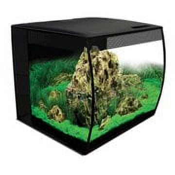Fluval Flex Aquarium Kit, Black, 15 gal.