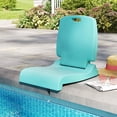 thumbnail image 4 of Gymax 2PCS Poolside Chairs for Edge of Pool Foldable Outdoor Pool Chair Green, 4 of 10