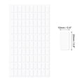 thumbnail image 2 of Unique Bargains Double Sided Adhesive Dots, 300 Pack Clear Sticky Tack Rectangle Mounting Putty Removable Adhesive Putty, 2 of 7