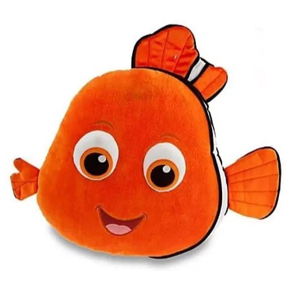 Nemo Clownfish PLUSH Cushion PILLOW Gift Soft 19" NEW Authentic
