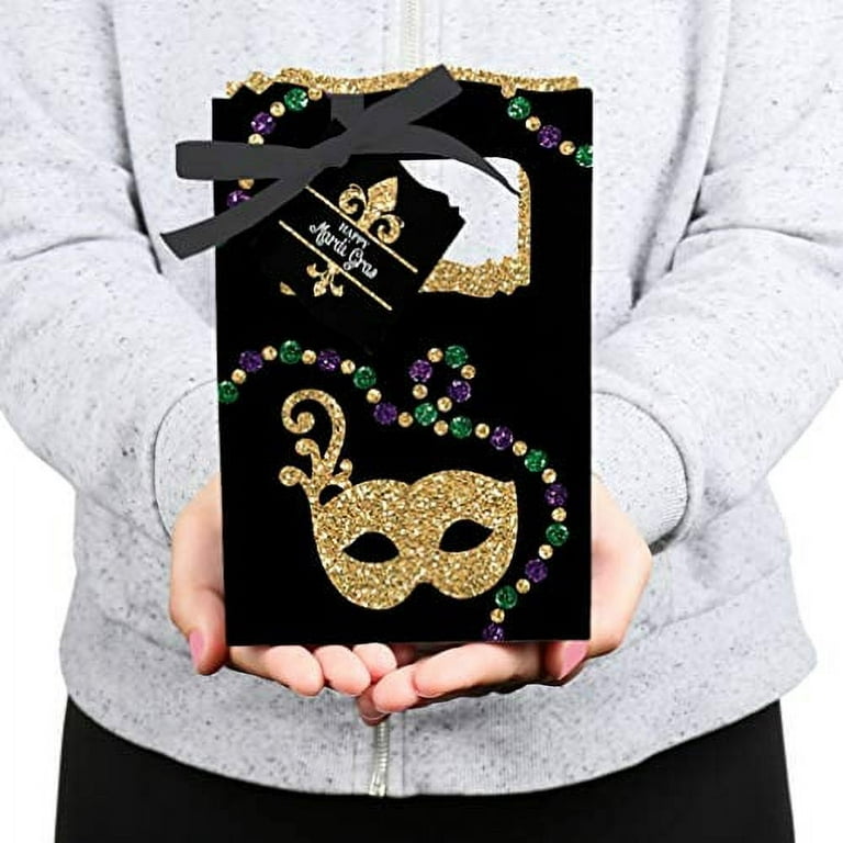 Big Dot Of Happiness Mardi Gras - Masquerade Party Supplies - Banner  Decoration Kit - Fundle Bundle : Target
