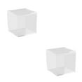 thumbnail image 2 of relayinert Mini Organisateur de Colliers en Forme de Bonbon Rangement de Colliers Transparent 5.5*5.5*5.5cm 2Set, 2 of 6