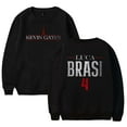 thumbnail image 2 of Kevin Gates Luca Brasi 4 Logo Sweatshirt Women Men Casual Crewneck Long Sleeve Pullover Clothes, 2 of 3