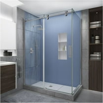 Aston Sen979ez.Uc-483680-R Langham Xl 80" High X 48" Wide X 36" Deep Sliding Frameless