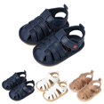 thumbnail image 5 of Ruyang Baby Boys Girls First Walking Sandals Star Hook and Loop Wide Toe Box Sandals Summer Swim Beach Breathable Flats Shoes, 5 of 9