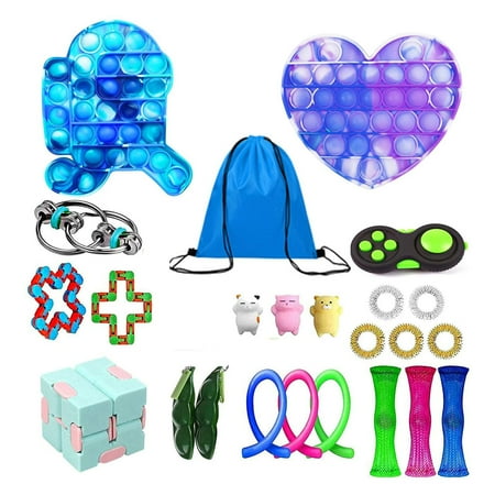 hirigin Sensory Toys Set Decompression Toy Kit for Children, Adults, ADD