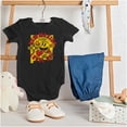 thumbnail image 3 of PACMAN New Mexico State Levels Up Romper Boys or Girls Infant Baby Brisco Brands NB, 3 of 6