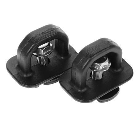 WORGEOUS 2pcs Trailer Tie Down Strap Holder Trailer Tie Down Trailer Accessory Trailer D Ring RV Awning Tie Down Trailer Tie Down Hook Convenient Tow Hook