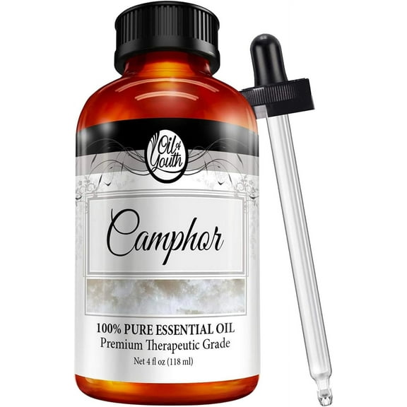 Oil of Youth Camphor Essential Oil, 4 fl oz