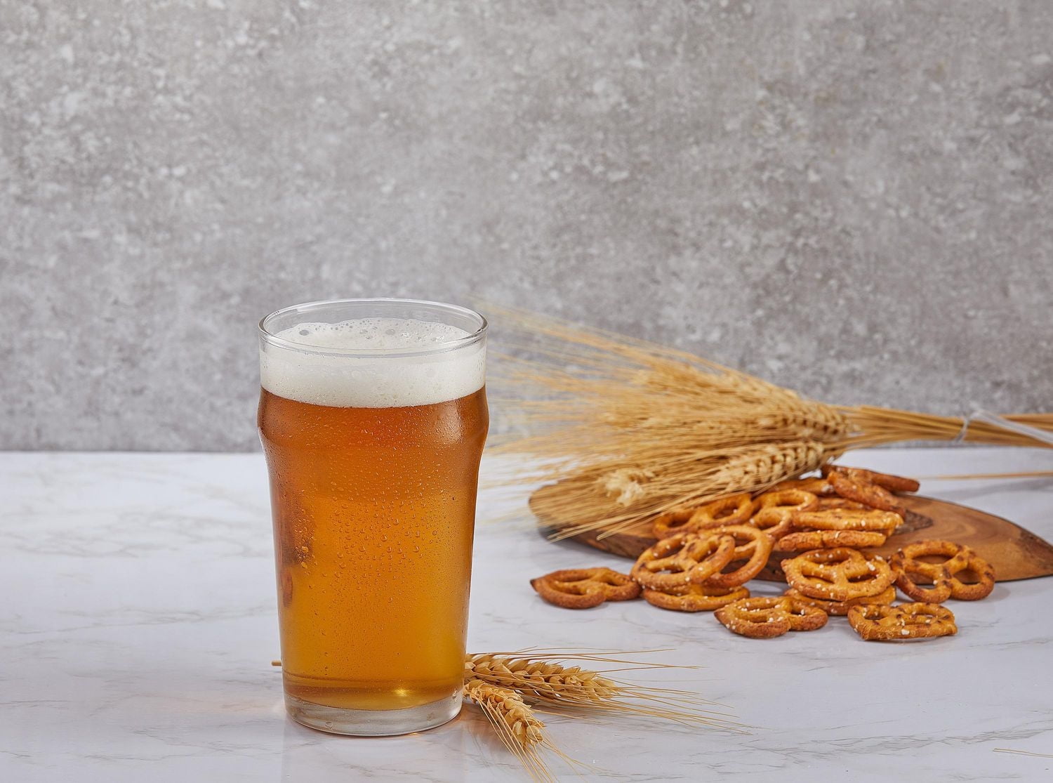 Grant Pint Beer Drinking Glasses - 19.2 oz - Set of 4