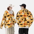 thumbnail image 4 of Kdxio Happy Halloween7 Print Women Men Sun Protection UPF 50+ Jackets Zip Up Long Sleeve Hoodie Hiking Lightweight with Pockets, 4 of 7