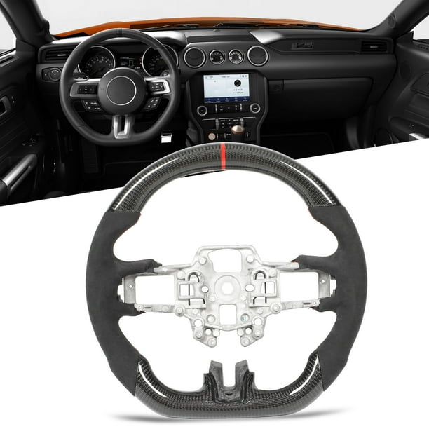 Warm 12V Car Carbon Fiber Heated Steering Wheel Heater Kit Hand Warmer  Universal