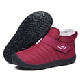 thumbnail image 4 of Botas de nieve impermeables Botas de tobillo antideslizantes Botas cortas de invierno para hombres y mujeres, 4 of 6