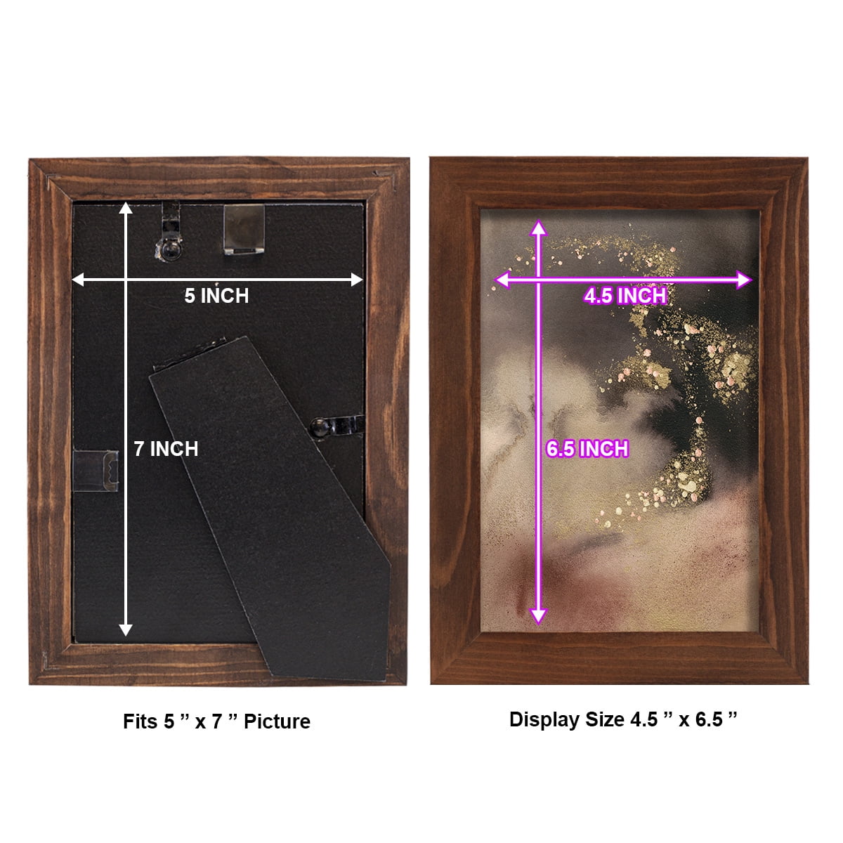 UA UK Mountain Seasons II - Framed Print w/glass - Chestnut