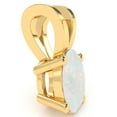 thumbnail image 2 of Opal Oval Solitaire Pendant In 14k Yellow Gold, 2 of 4