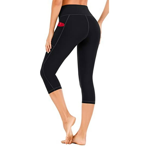Yoga Pants For Women With Pockets Women's Solid Workout Leggings Fitness  Sports Running Yoga Athletic Pants Je852 