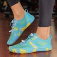 thumbnail image 3 of Rokment Hiking Barefoot Water Shoes for Women Men Beach Swim Pool River Quick Dry Athletic Wide Toe Outdoor Sport Kayaking Boating Rock Climbing Yoga Lake Diving Mint Green Size 8.5, 3 of 6