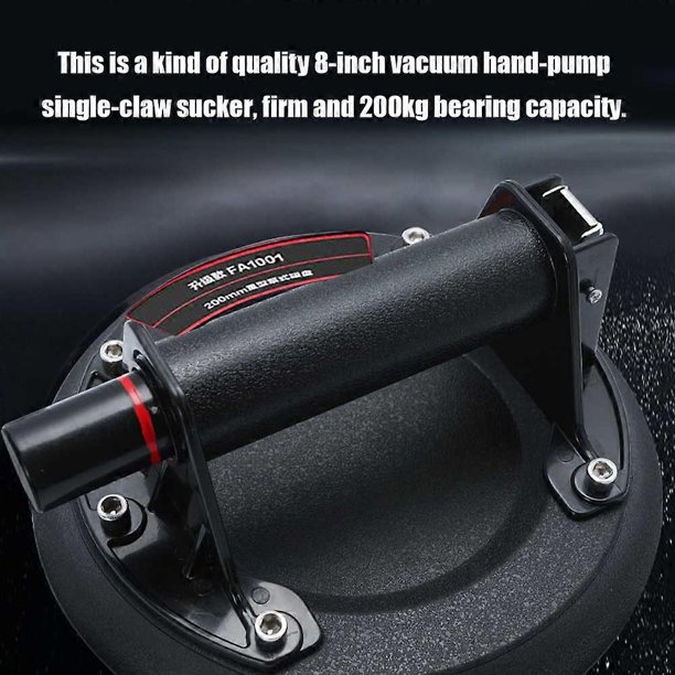 8inch Vacuum Suction Cup 200kg Bearing Capacity Heavy Duty Vacuum ...