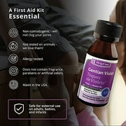 De La Cruz 1% Gentian Violet First Aid Antiseptic for cuts, scrapes and burns, 1 fl oz