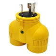 thumbnail image 2 of Parkworld 885224 Generator Adapter 30A Twist Lock L5-30 Plug to 20A (2)5-20 Receptacle, 2 of 5