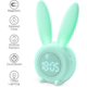 thumbnail image 1 of Reloj despertador Con luz para niños Yashi Conejito Verde, 1 of 5