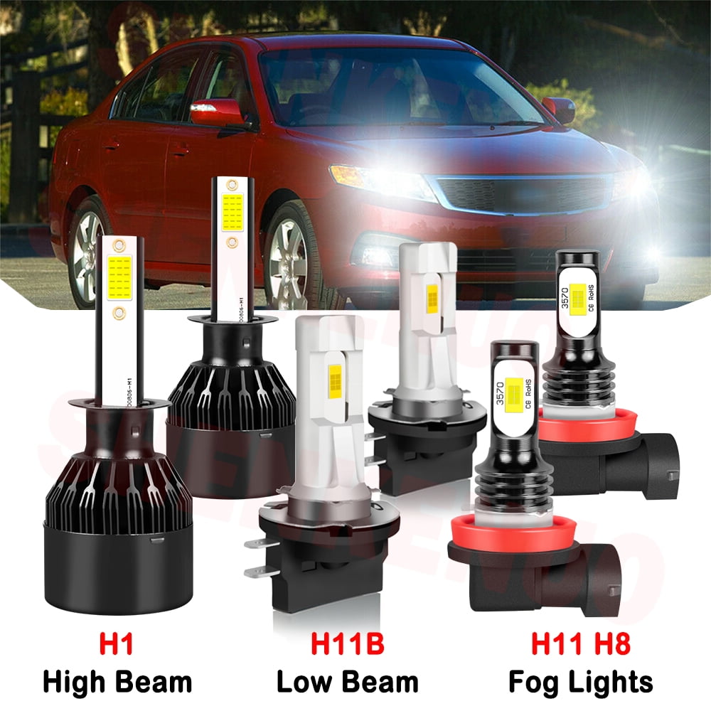 H1 H11B High&Low Beam for Kia Optima 20072011 2012 2013 2014 2015 2.4L