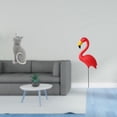 thumbnail image 2 of Estatua de gato, figura de escritorio, flamenco, escultura de estaca para jardín, resina, material HDPE, adorno moderno, adecuado para hogares, oficin, 2 of 8