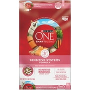 Purina ONE Natural, Sensitive Stomach Dry Dog Food, SmartBlend Sensitive Systems Formula, 31.1 lb. Bag