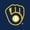 Milwaukee Brewers, variant on MLB Milwaukee Brewers Primary Color Adjustable Hat